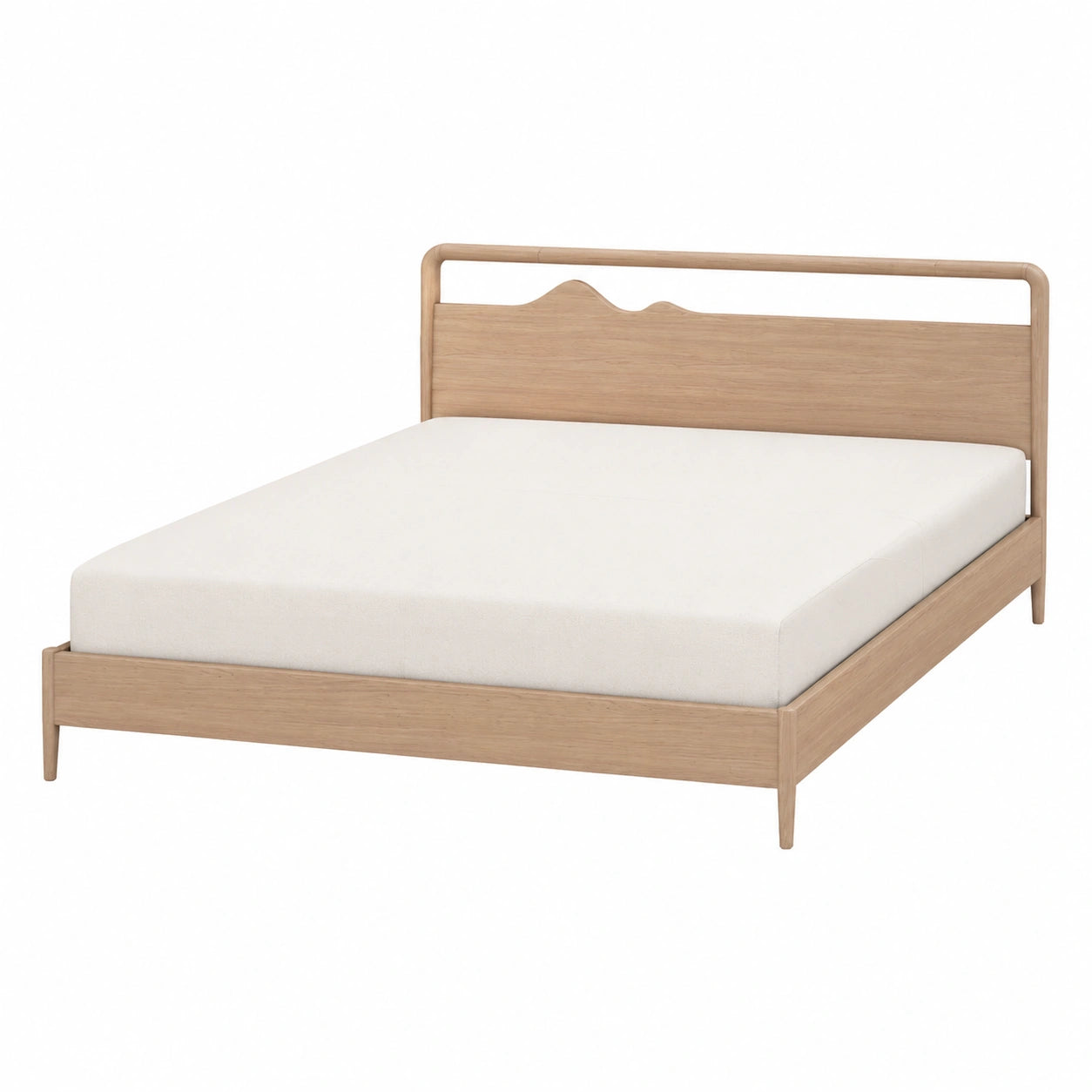 Schwebende Wand-Nachttische im 2er-Set, Weiß, 50x36x40 cm, platzsparendes Design aus Holzwerkstoff, perfekte Ergänzung für Ihr Schlafzimmer