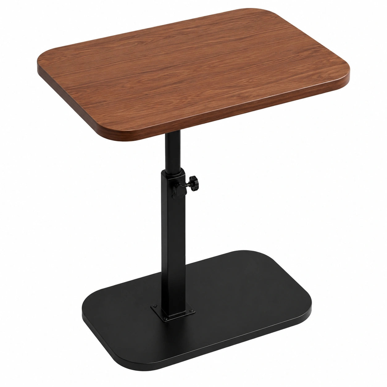 Multifunktionaler Beistelltisch, Höhenverstellbar 45-80 cm, Drehbar, Stabiler Metallrahmen für Wohnzimmer und Schlafzimmer